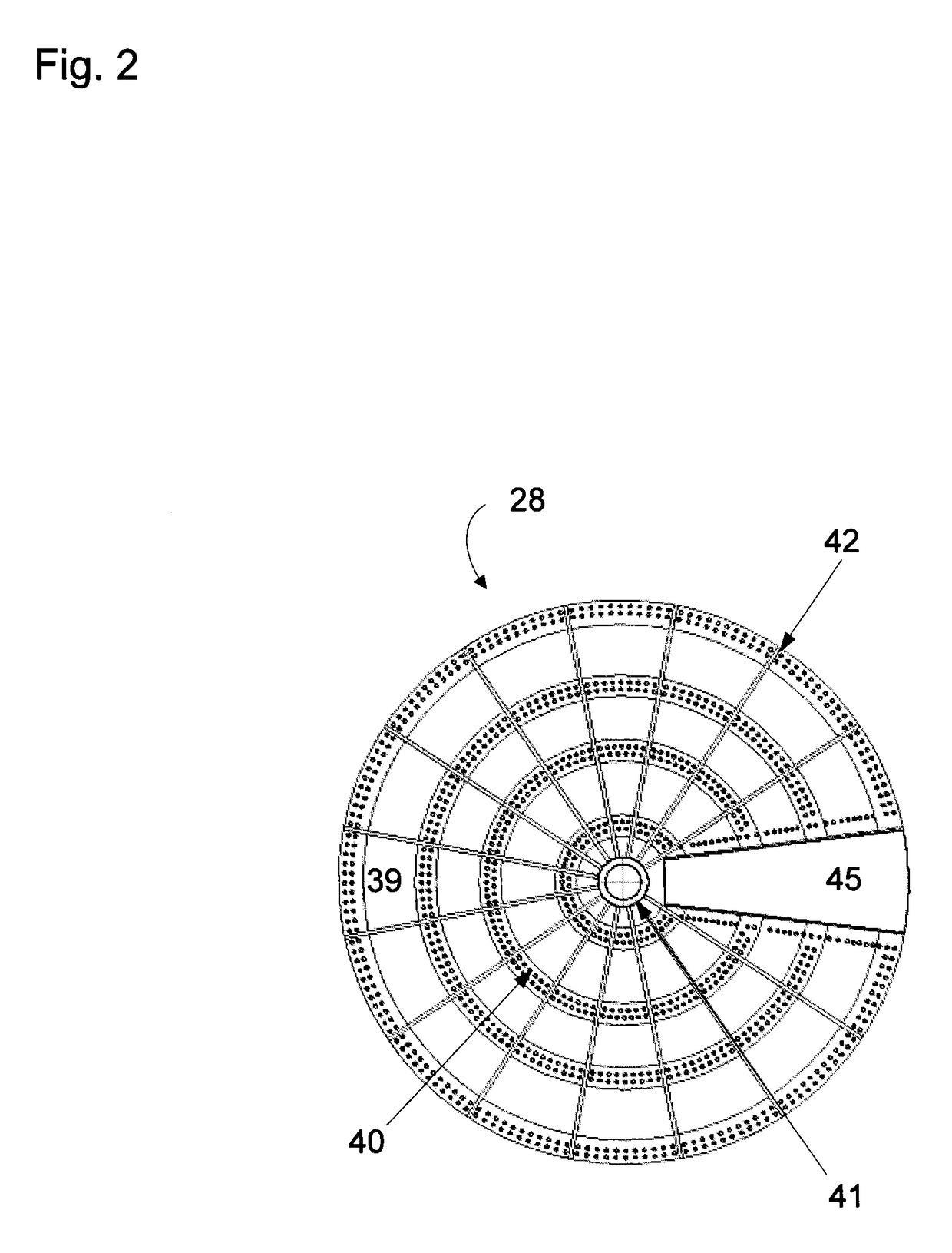 Apparatus and method for processing loose products