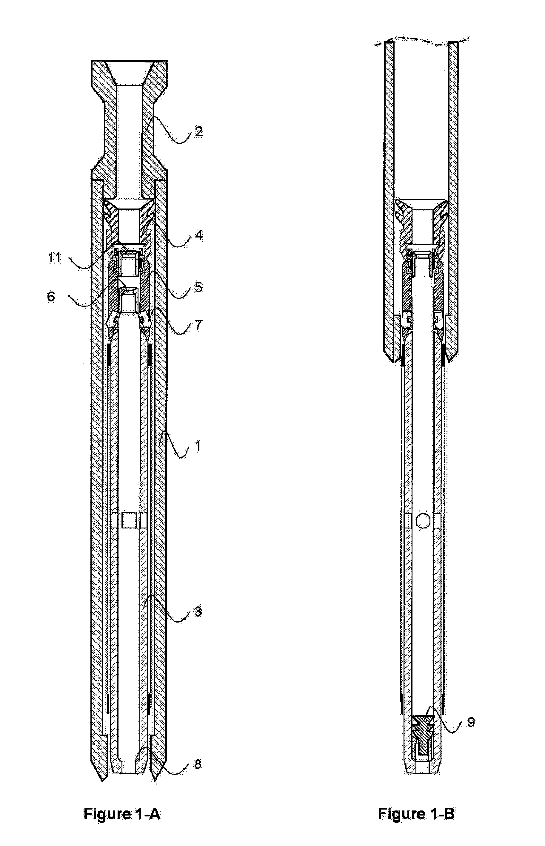 Hydraulically operated protector for downhole devices