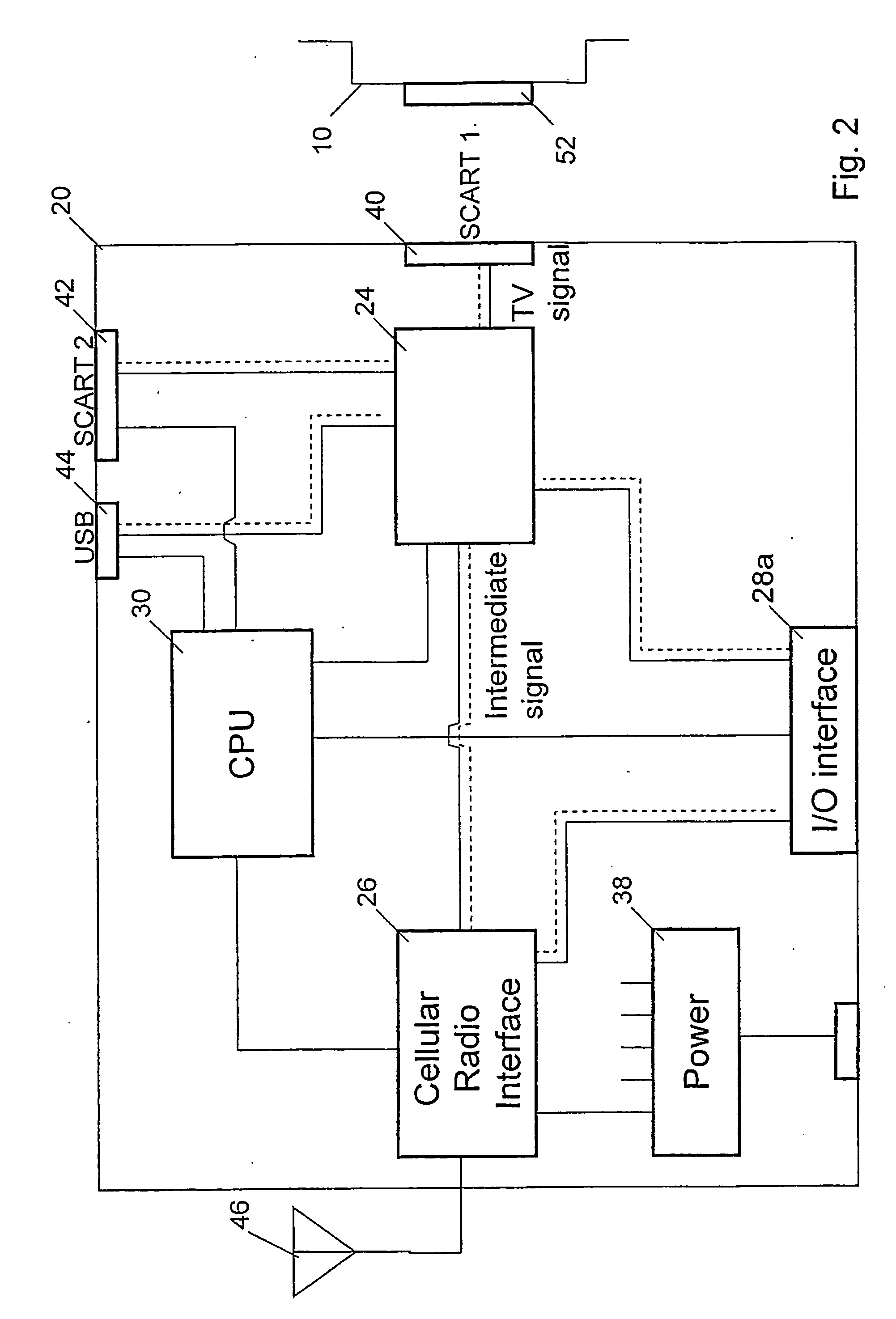 A system and a device for mobile radio communication