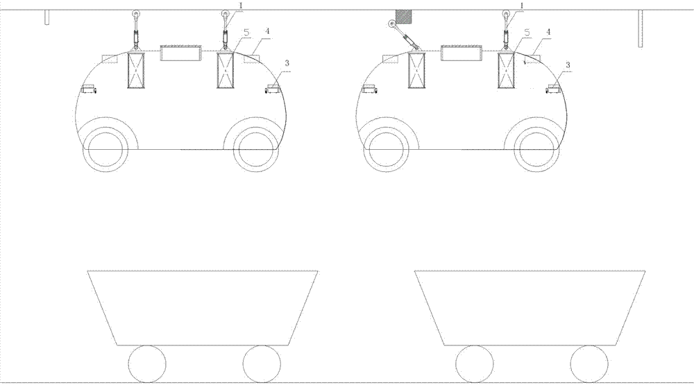 Method for avoiding barriers in navigation at tubular water area in underground draining laneway