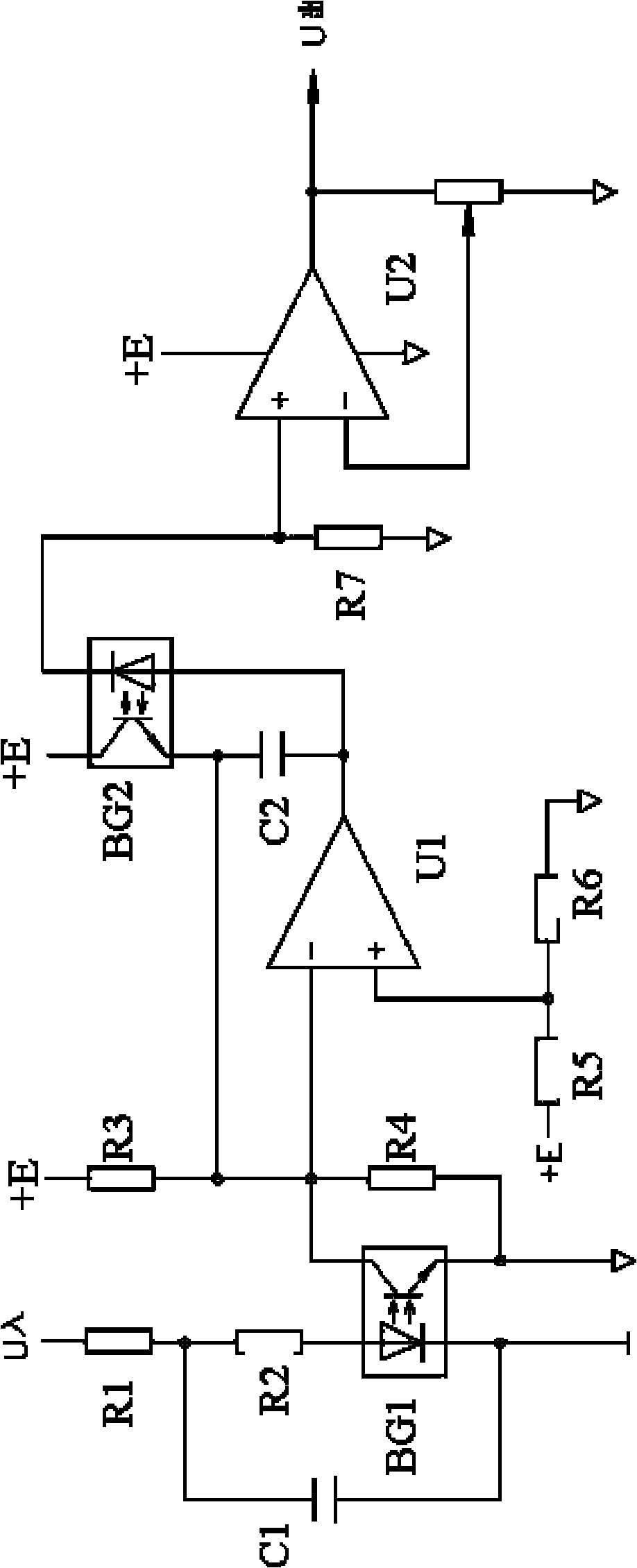 Isolation detection circuit of DC bus voltage
