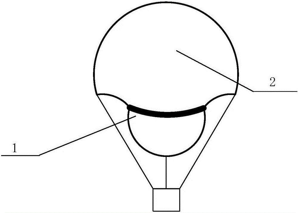 High-altitude balloon with controllable height and controllable track
