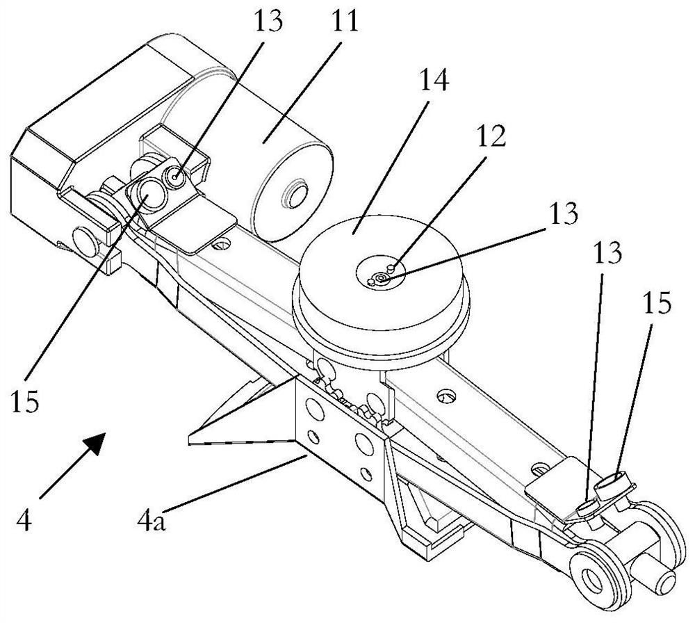 Device and method for automatically lifting a vehicle