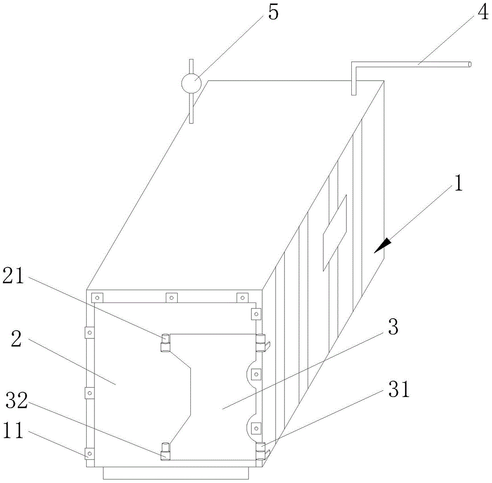 Sterilization furnace used for culture materials for edible fungi