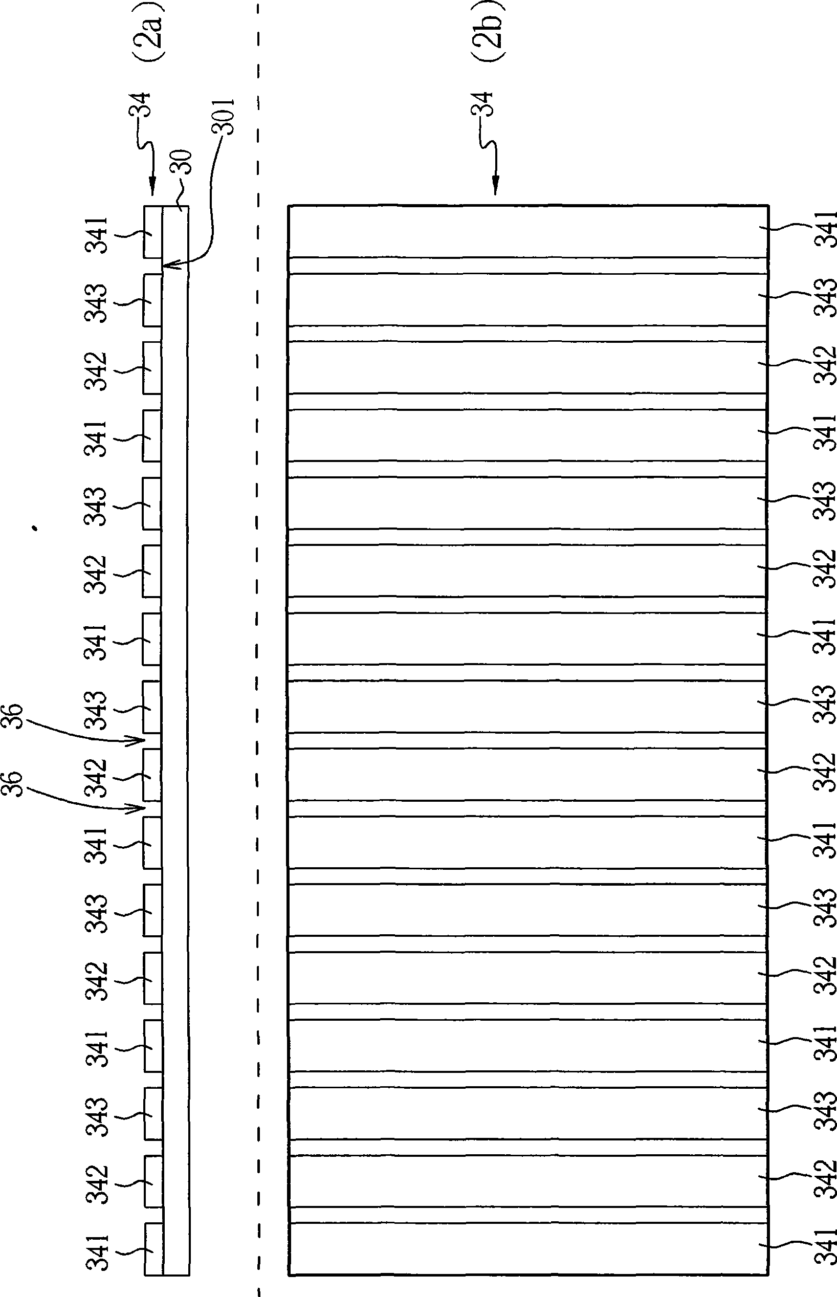 A manufacturing method of colour light filter