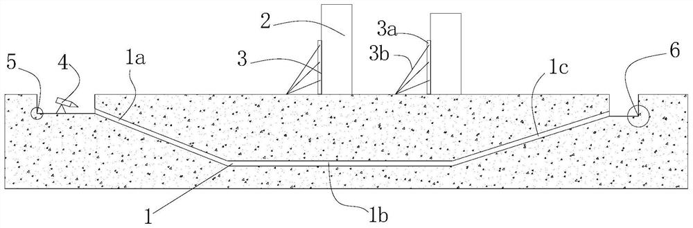 A kind of non-excavation construction method of polyethylene pipe