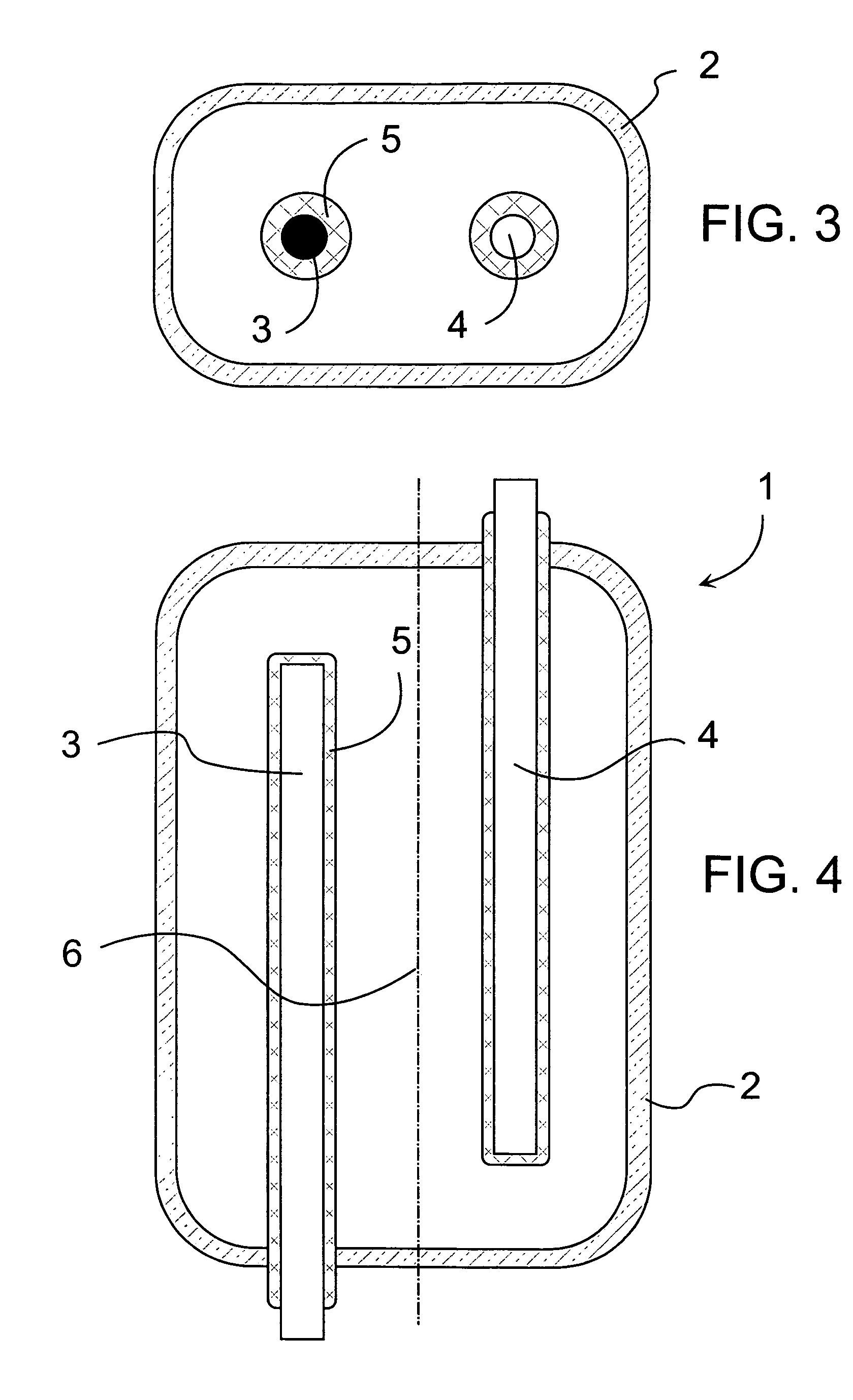 Dielectric barrier discharge lamp with electrodes in hexagonal arrangement