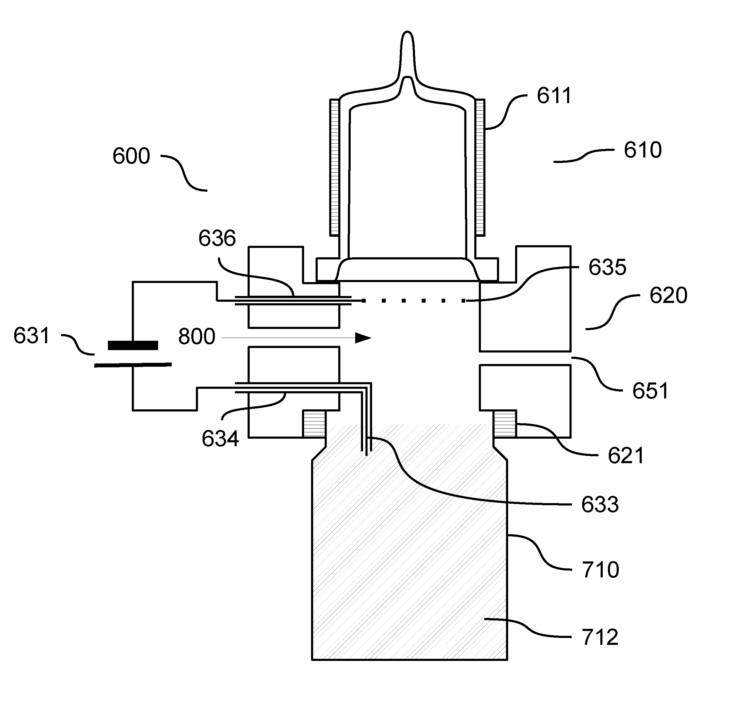 Device for capturing and concentrating volatile organic compounds