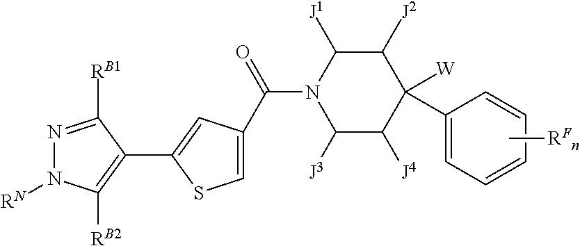 (4-phenyl-piperidin-1-yl)-[5-(1H-pyrazol-4-yl)-thiophen-3-yl]-methanone compounds and their use