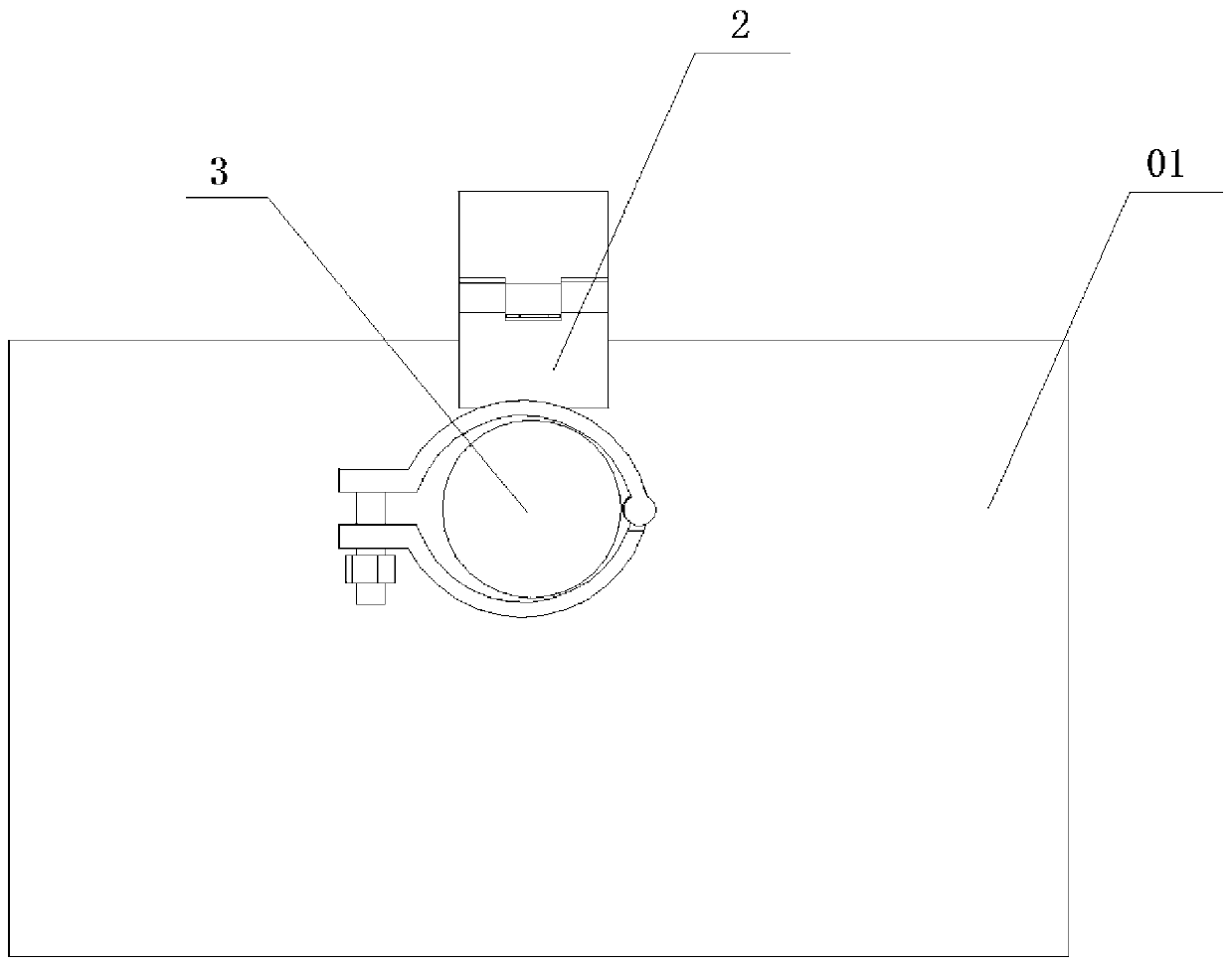 Scaffold construction method, scaffold connection structure and wall connecting piece