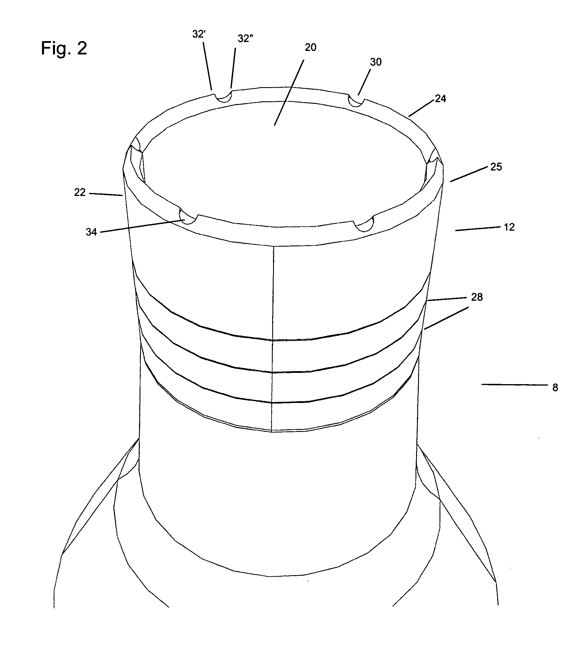 Coring device for preserving living tissue