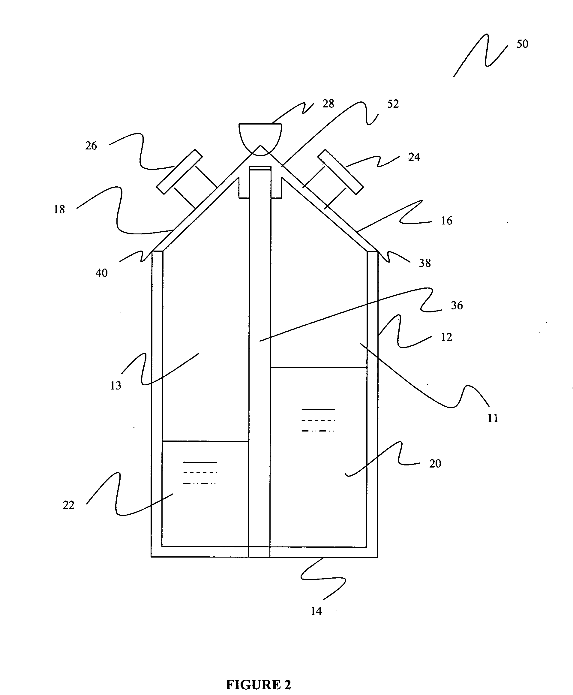 Multi-chambered bottles for separating contents and methods of manufacturing the same