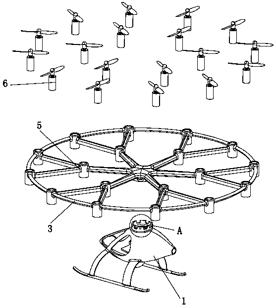 Multifunctional multi-axle aircraft