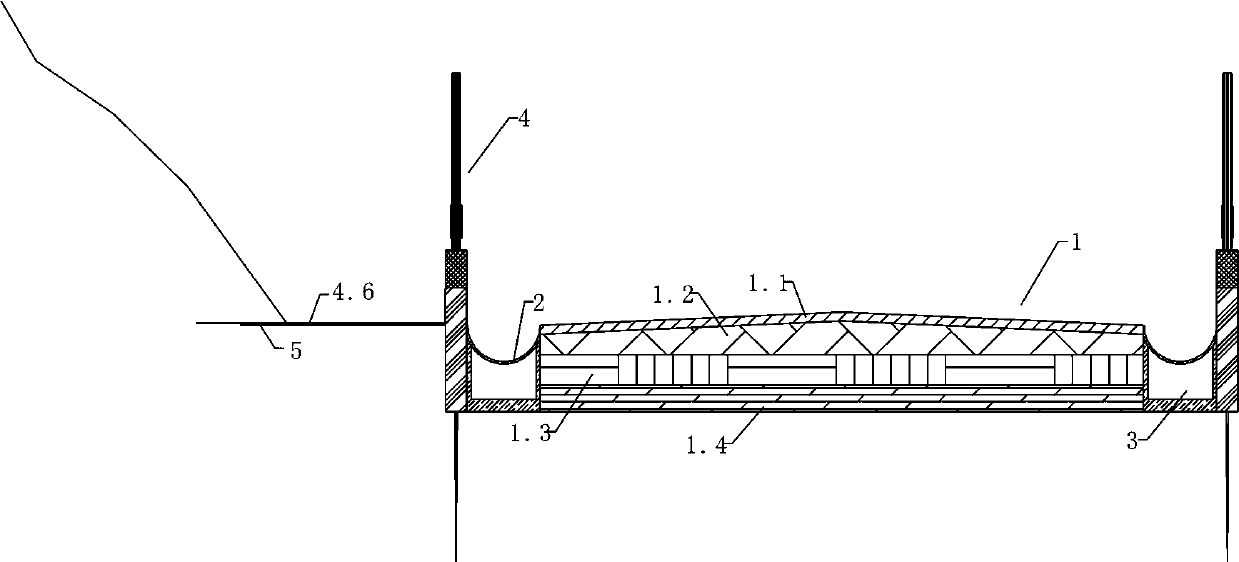 Asphalt highway capable of preventing water accumulation and construction method