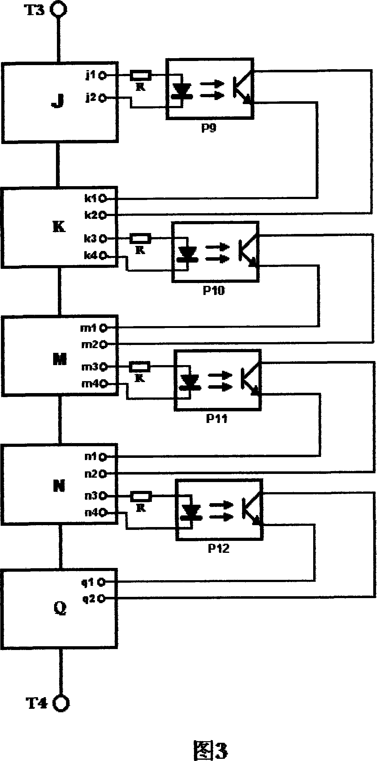 Linkage device for AC two-wire type solid state switch