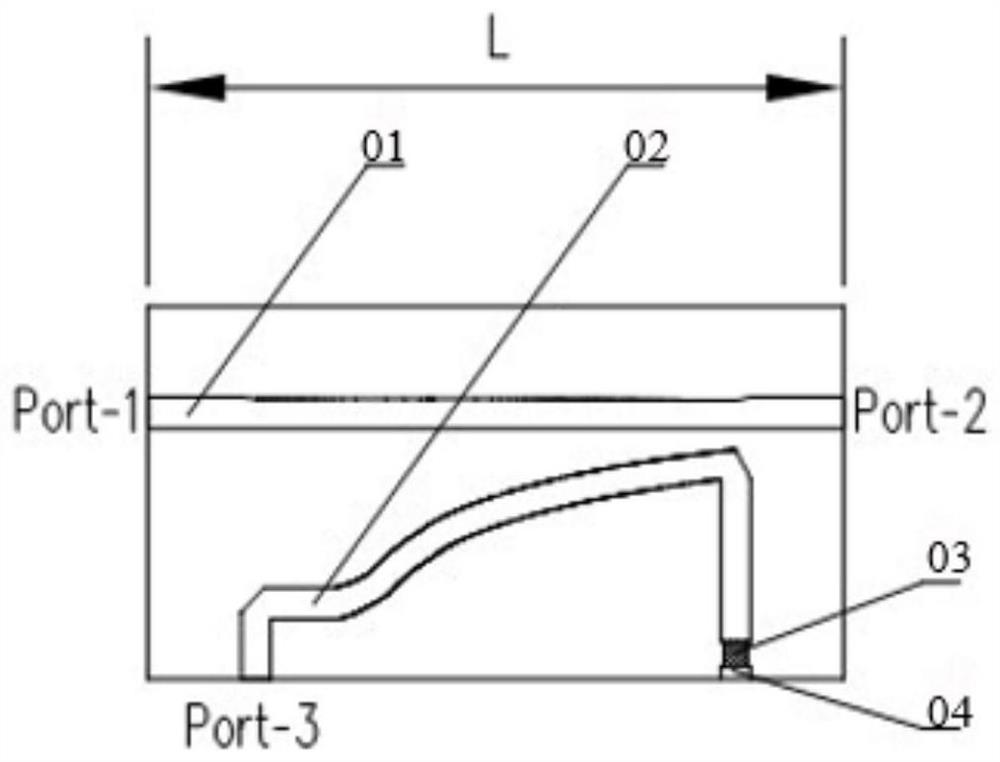 A Two-way Coupling Circuit Based on Orthogonal Field