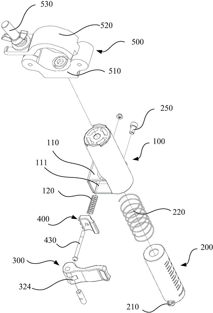 Quick locking mechanism and connecting device