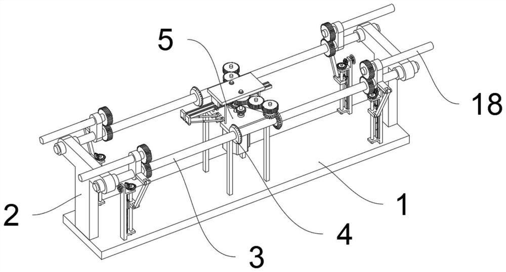 A non-transmission automatic reversing structure based on machinery