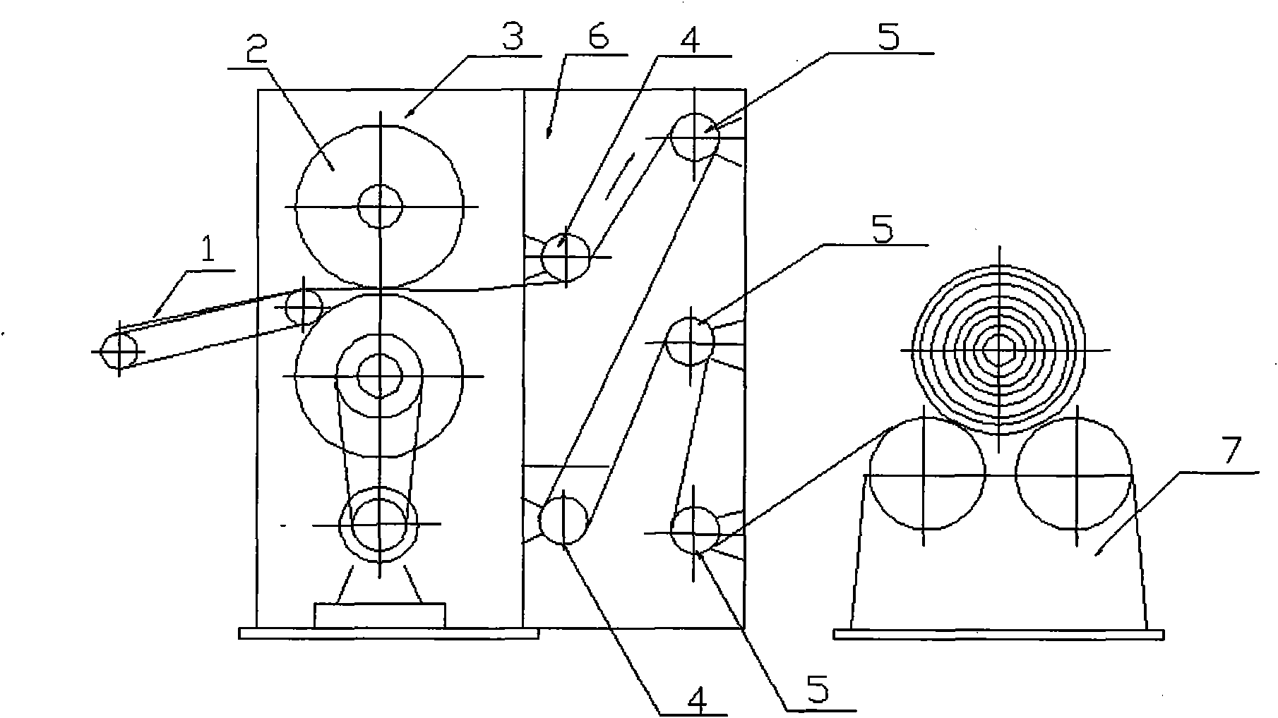 Quick cooling device of hot mill