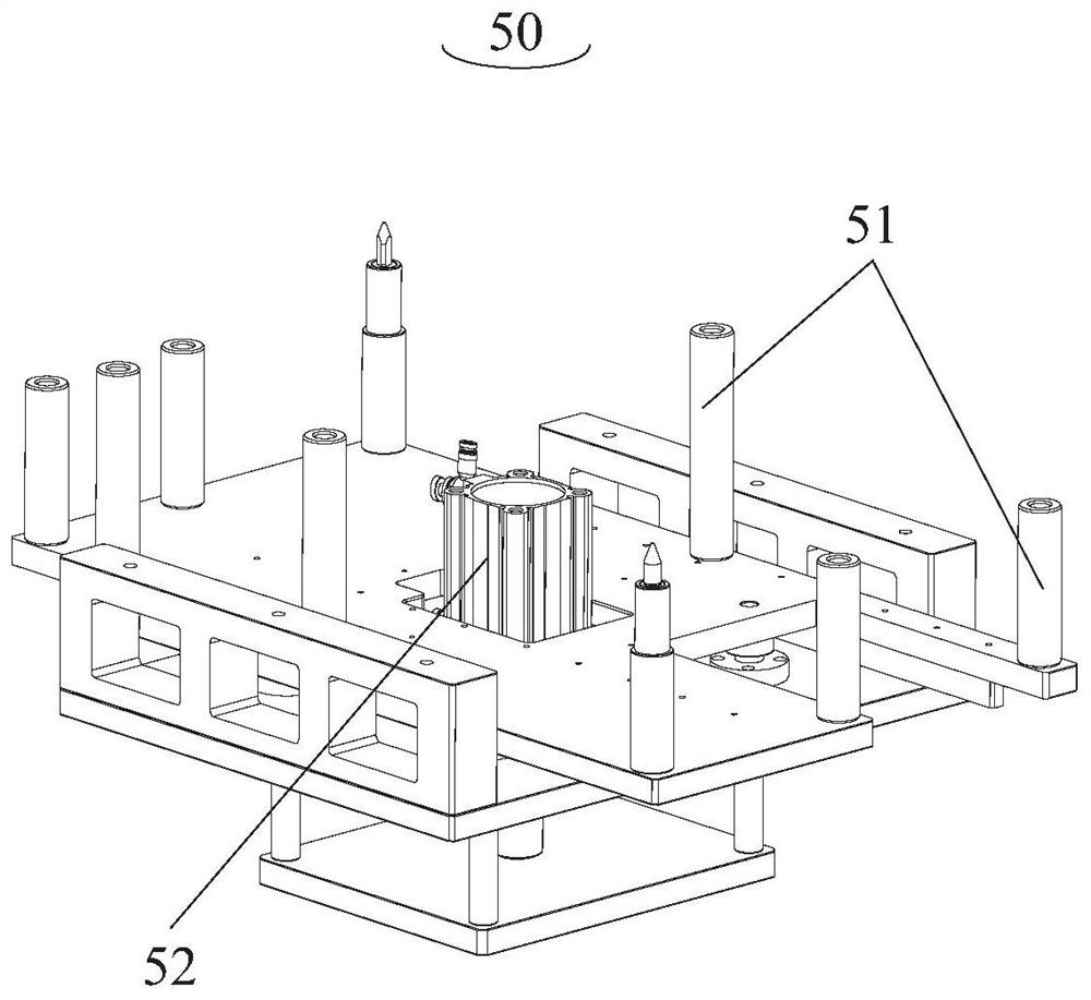 Vehicle-mounted central control screen production line