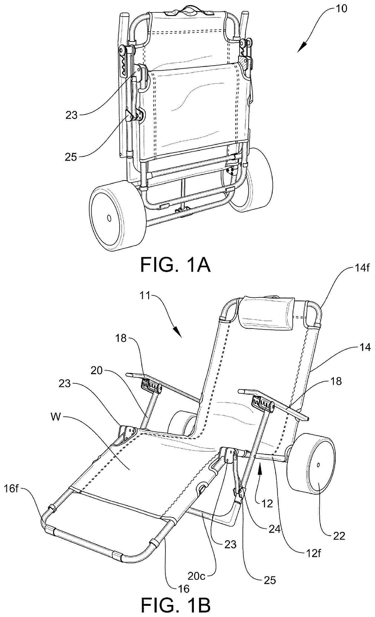 Foldable chair cart