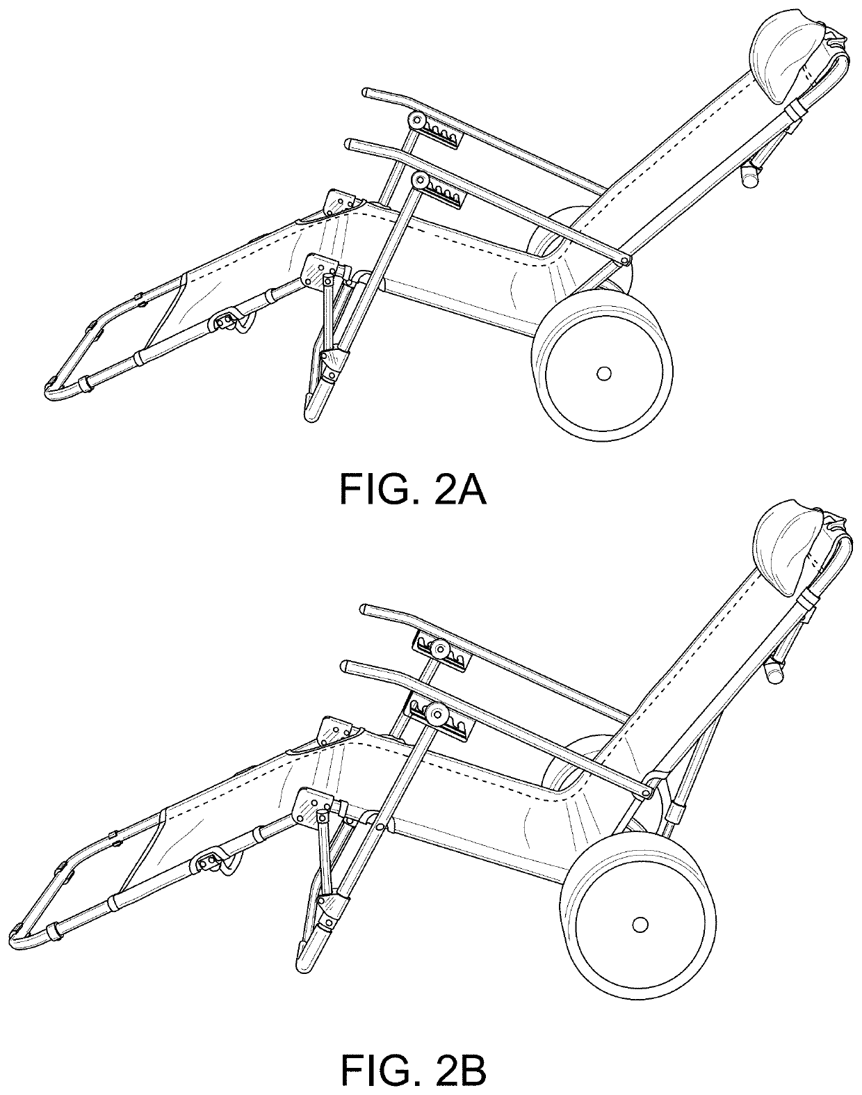 Foldable chair cart