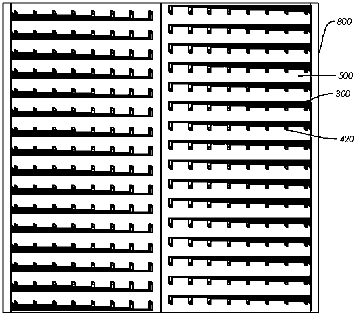 Method for manufacturing LED transparent display screen and display screen