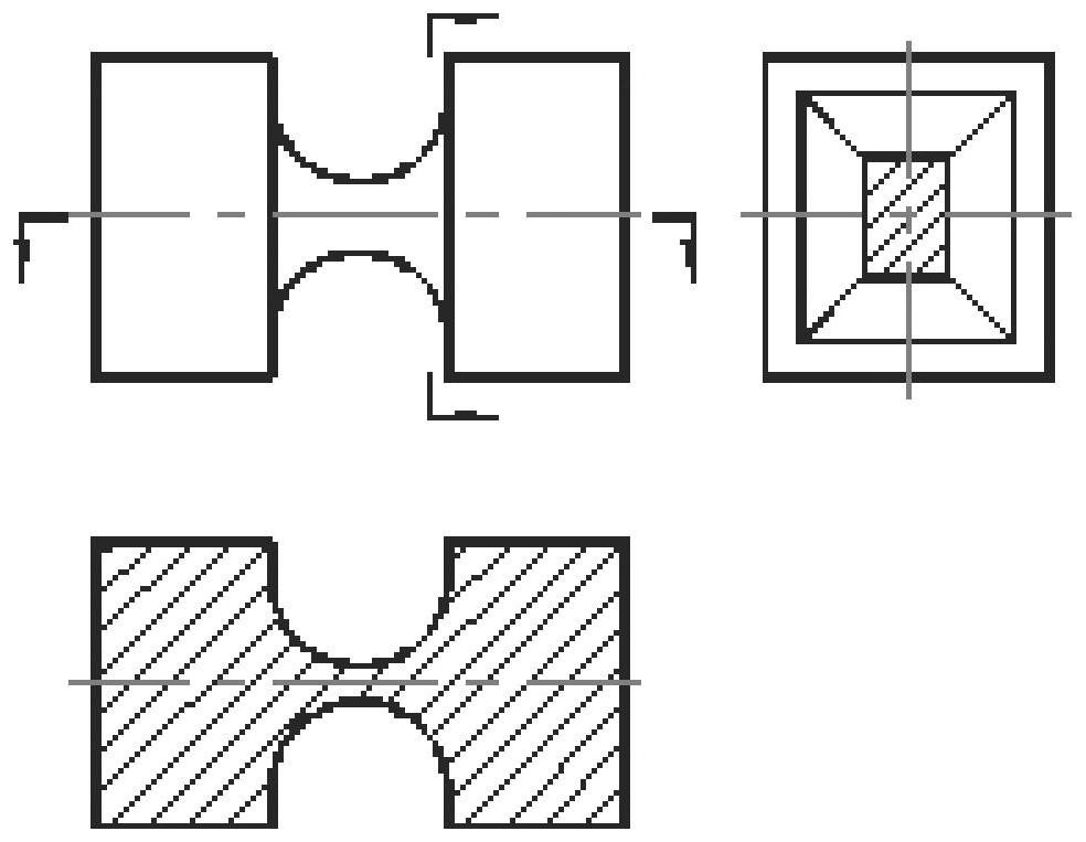 Novel double-shaft flexible hinge with elliptical cross section