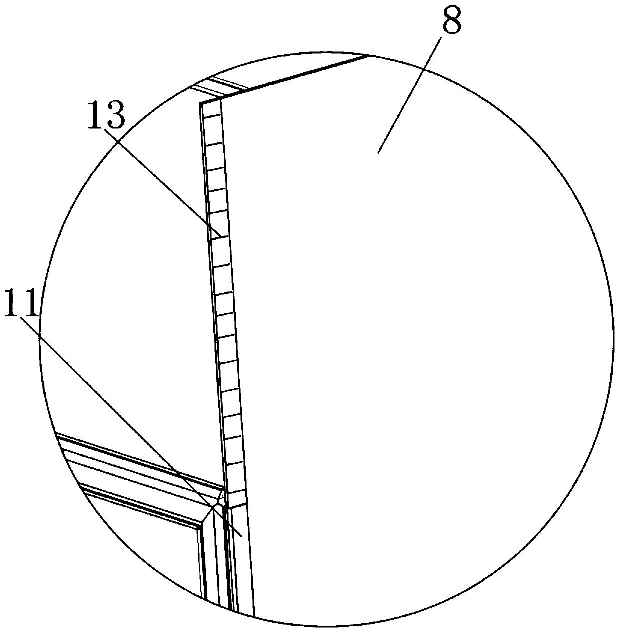 Vacuum paint-dipping device used for transformer production and paint-dipping method thereof