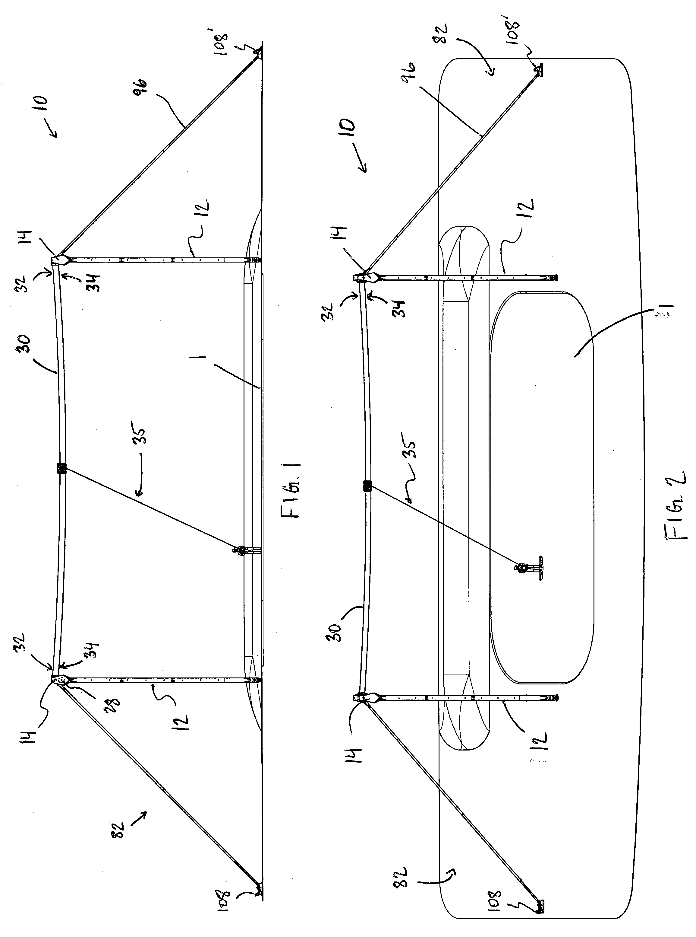 Rigid Tensioning Member and Tension Measuring Device for a Towing System for Towing a User on a Support Material