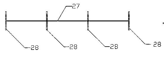 Experimental device for determination of periodic heat transfer coefficients