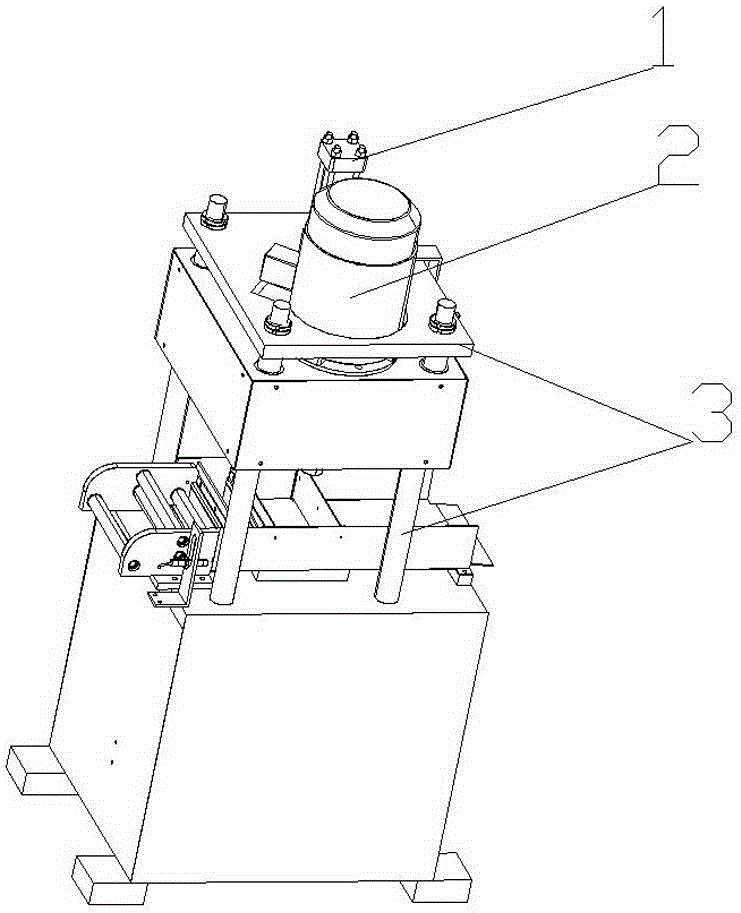 Tape surface embossing machine