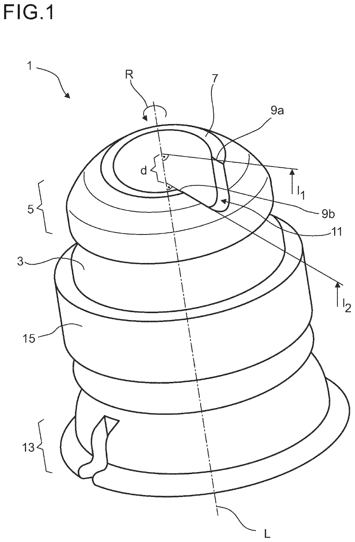 Spring element, in particular jounce bumper, for a vehicle shock absorber