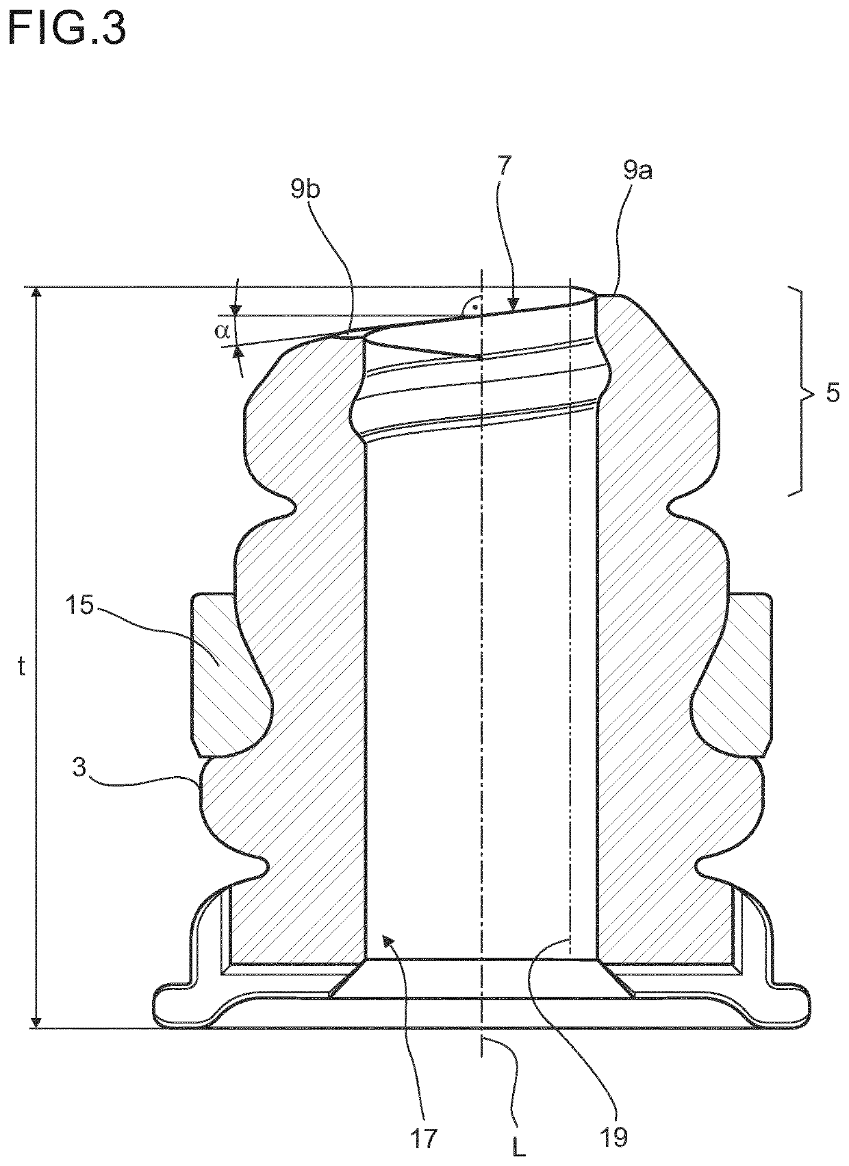 Spring element, in particular jounce bumper, for a vehicle shock absorber