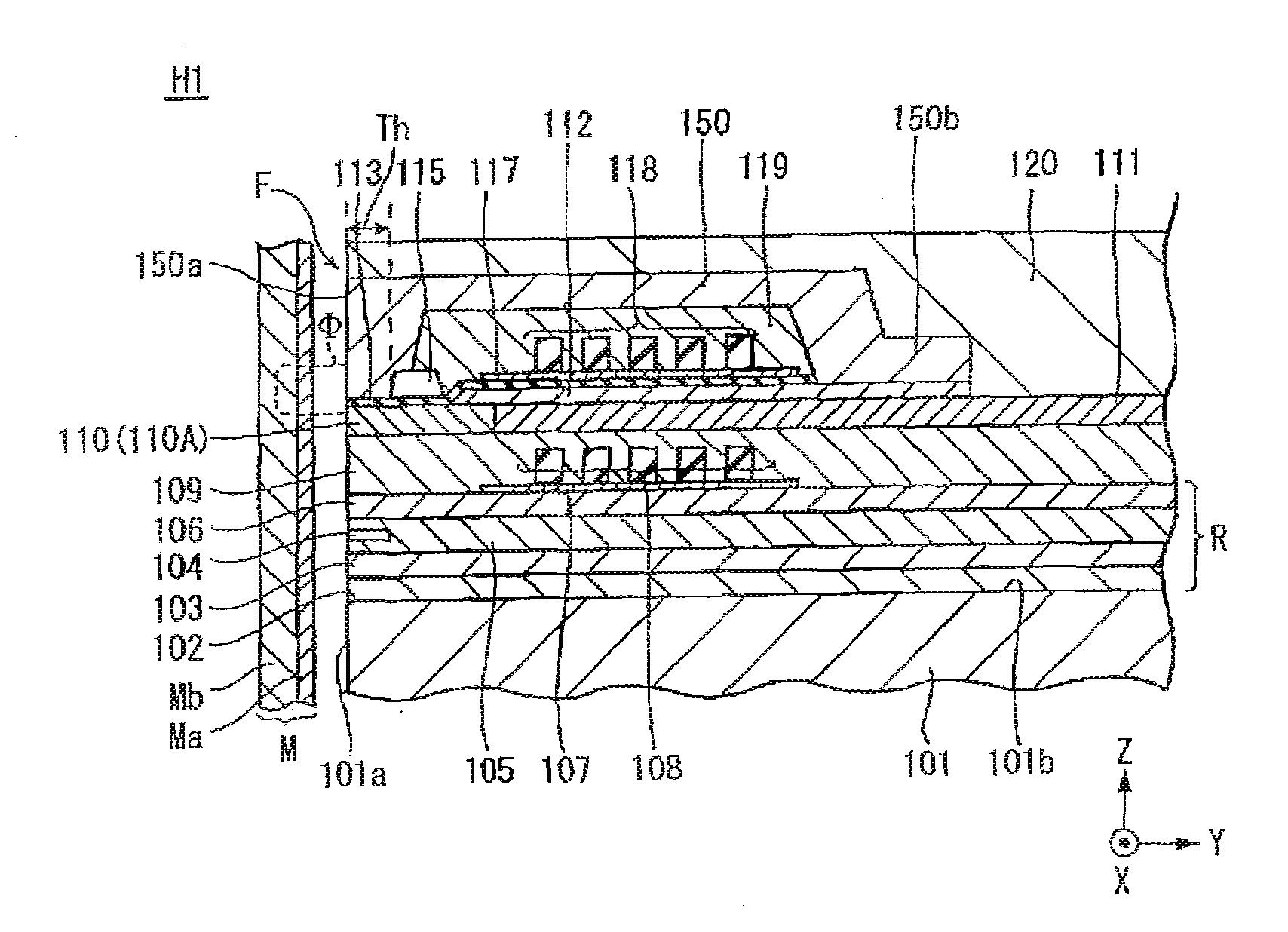 Perpendicular magnetic recording head