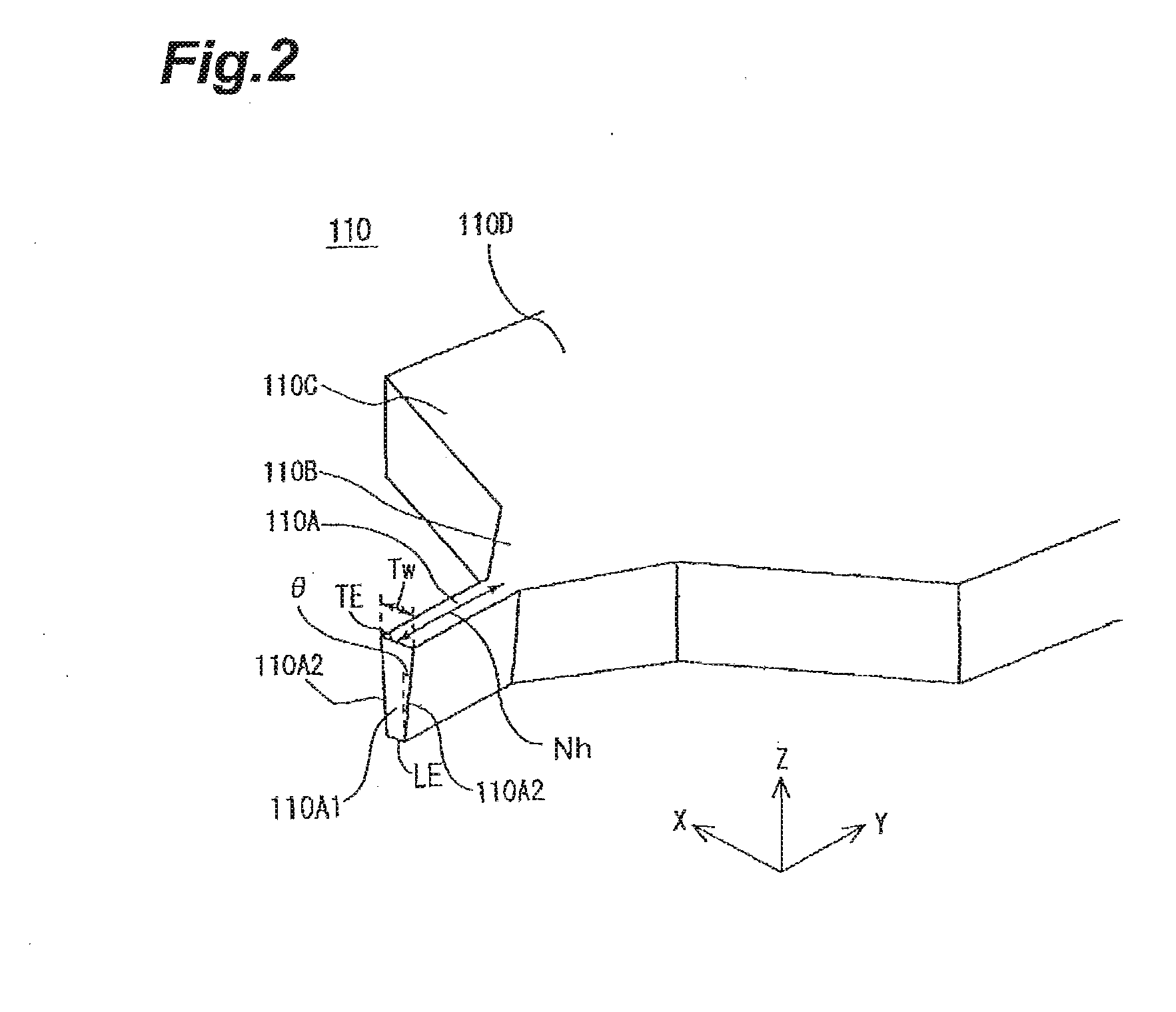 Perpendicular magnetic recording head