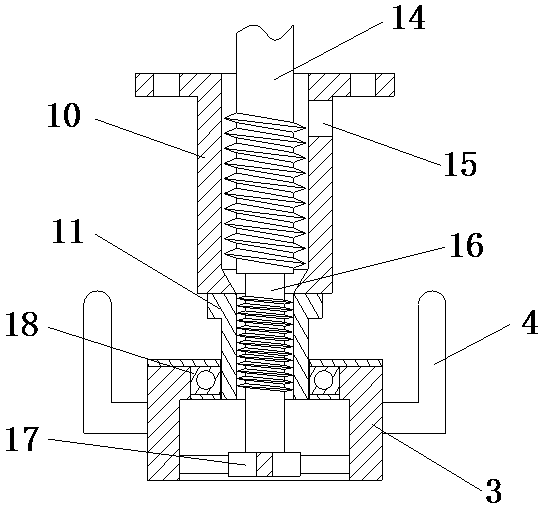 Polymer stirring and dissolving device
