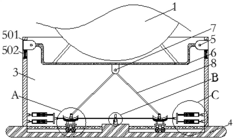 Anti-shaking device of motor