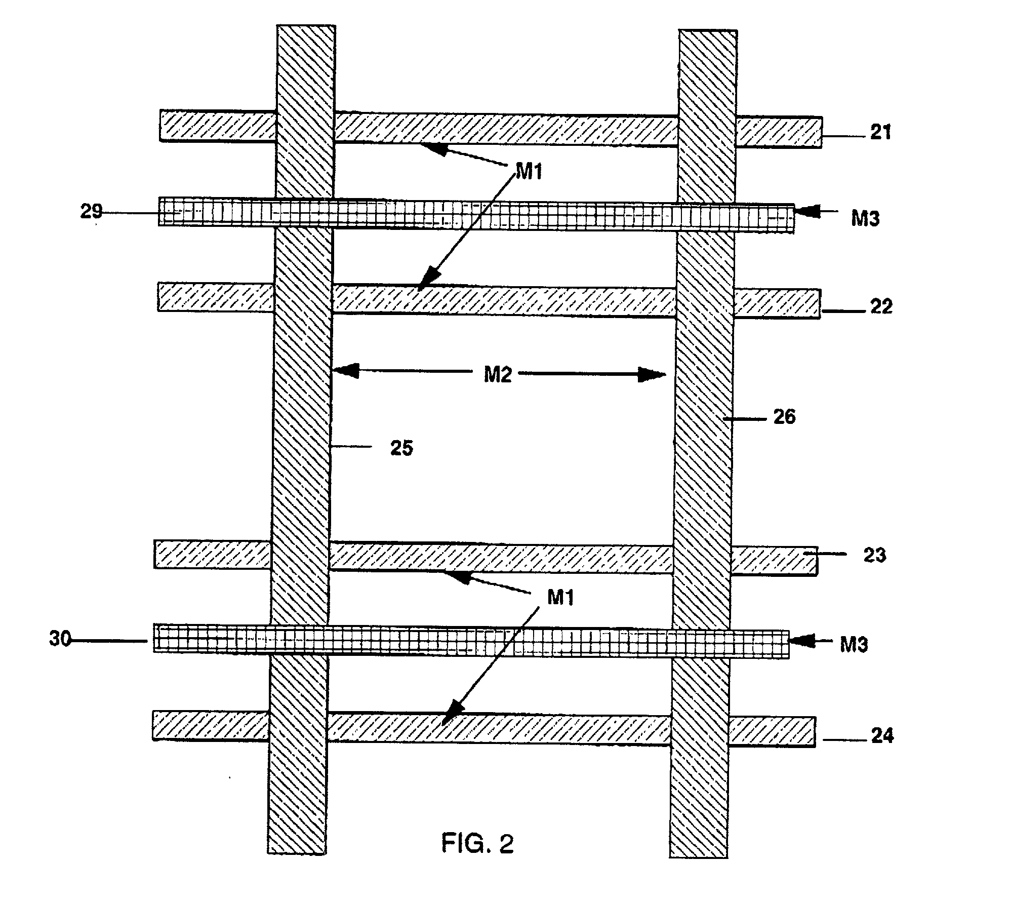 Method and system of modifying integrated circuit power rails