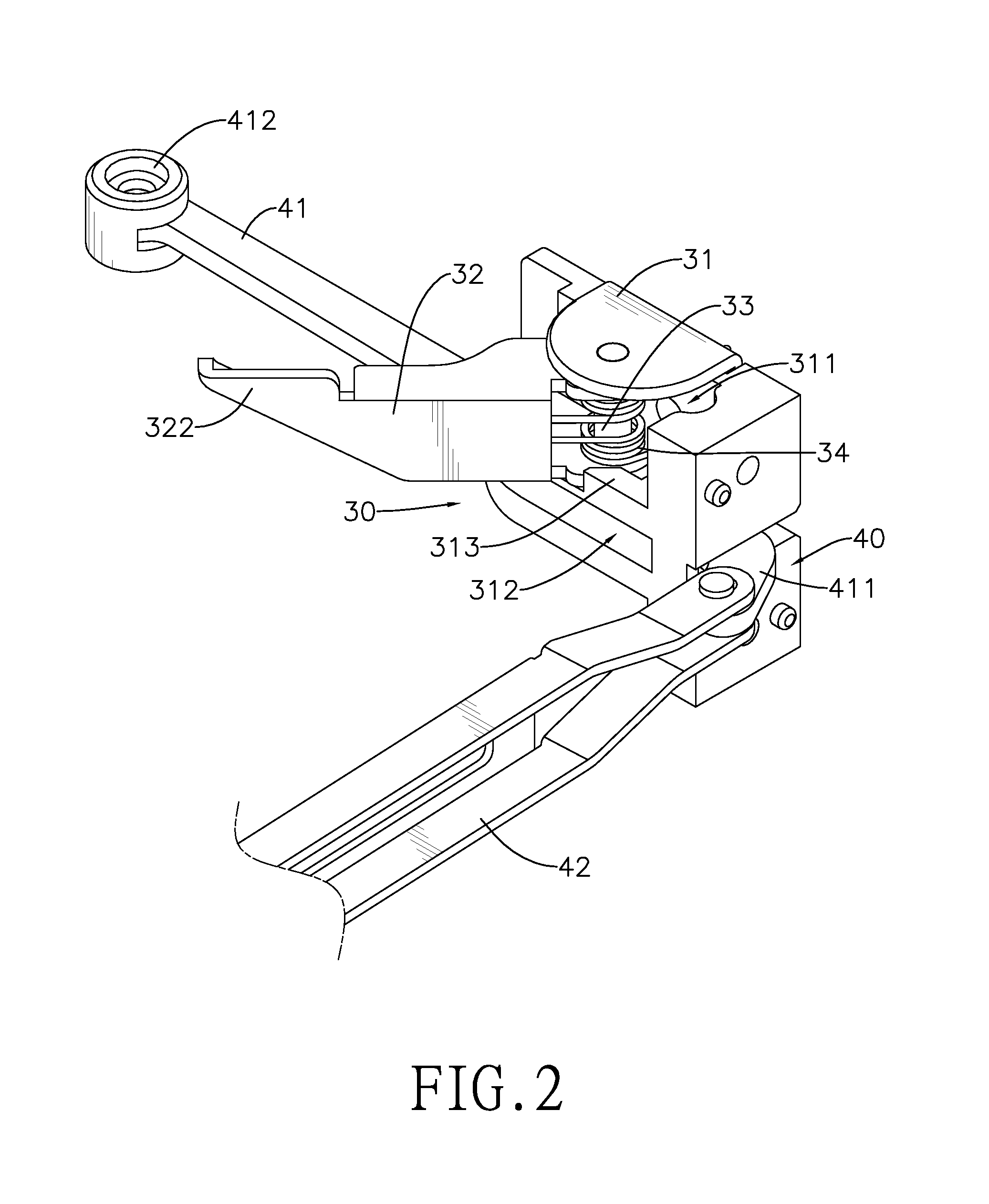 Alignment device of a hard disk drive bay