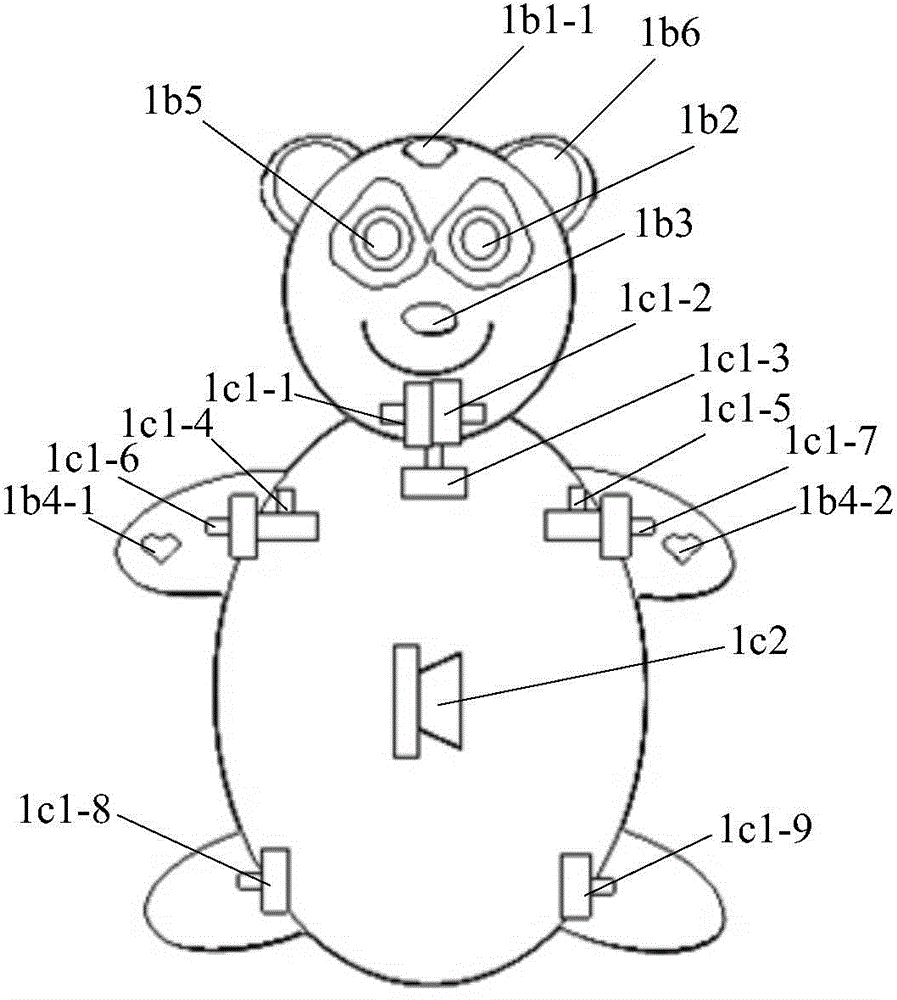 Pet type accompanying robot and system
