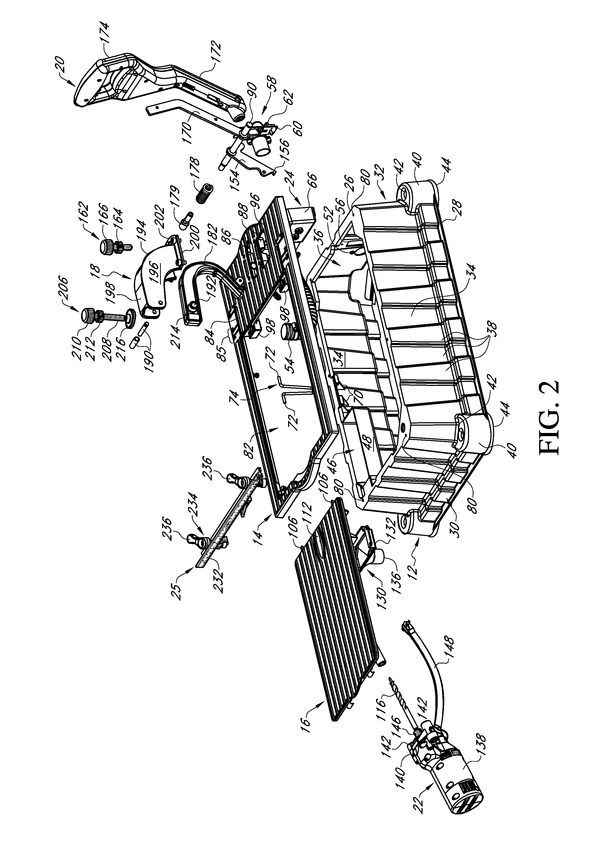 Cam lock fence system and method of use