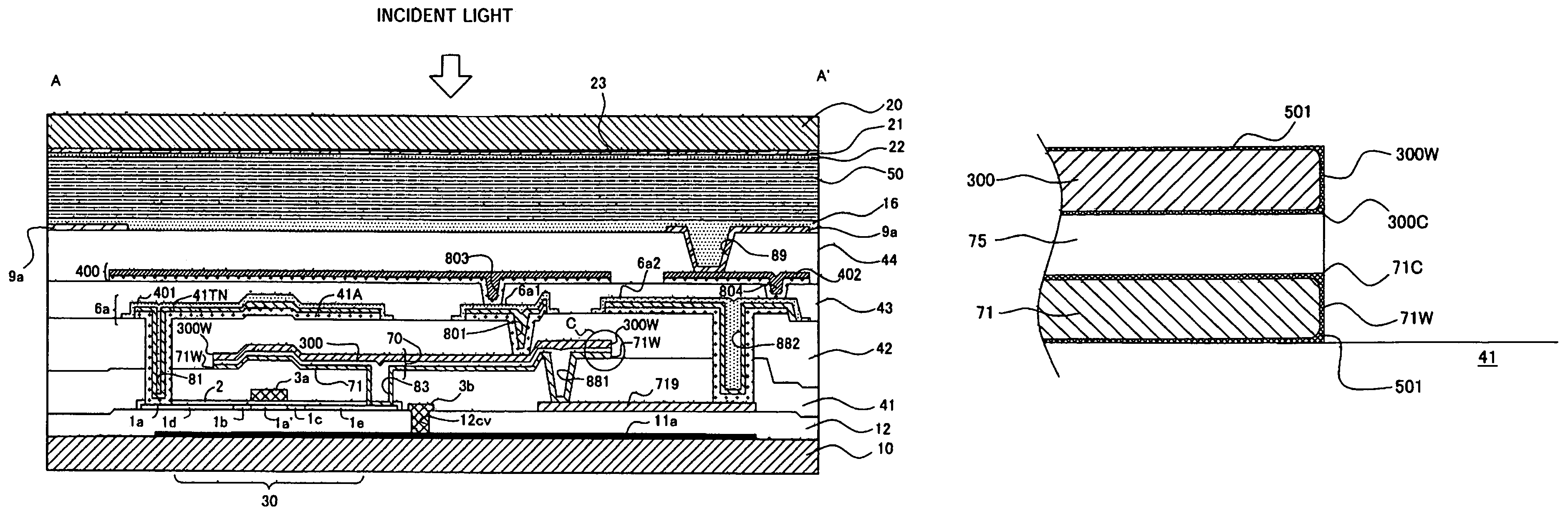 Electro-optical device, method of manufacturing the same, and electronic apparatus