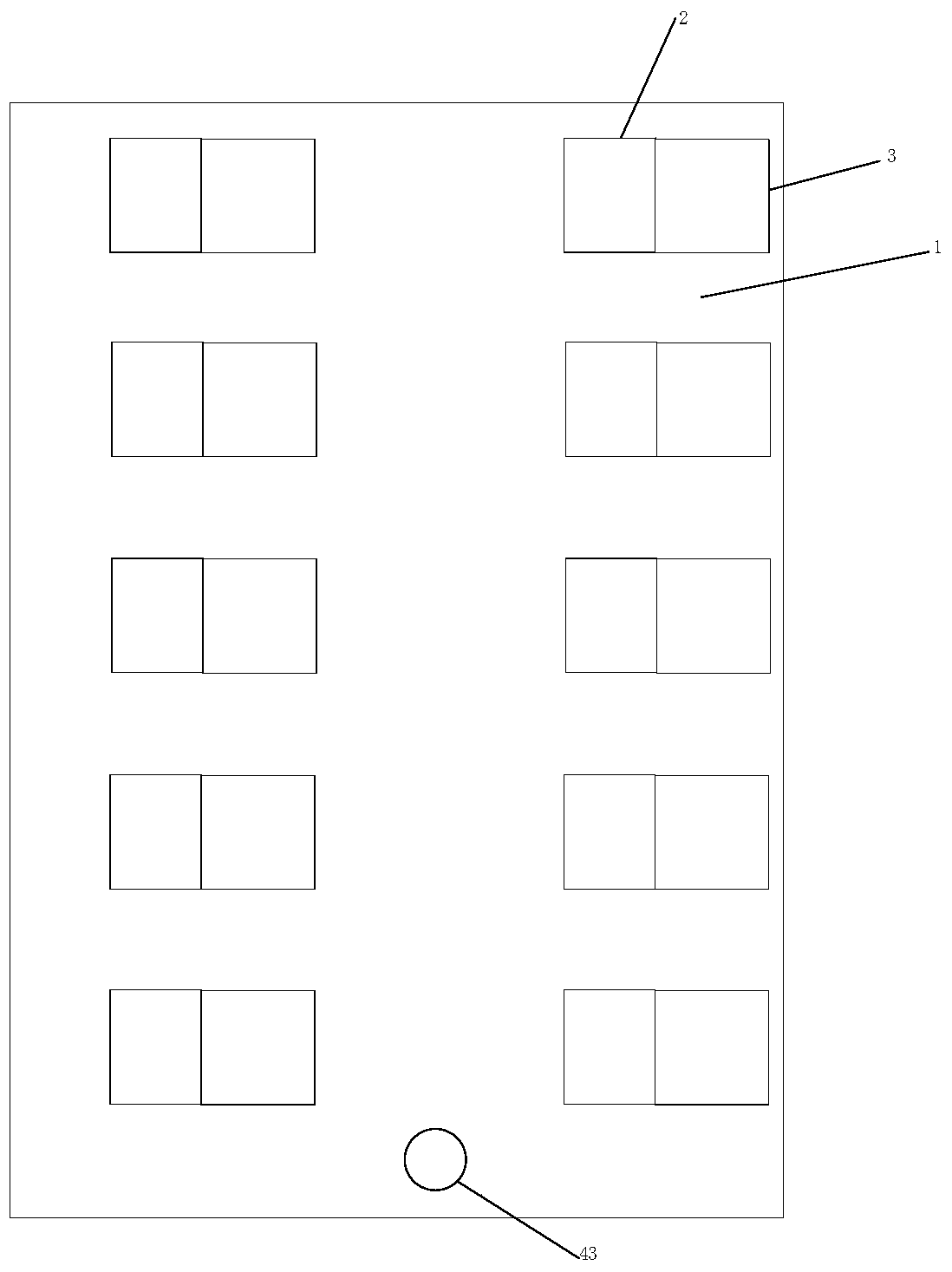 Anisotropic conductive adhesive attaching stage device and anisotropic conductive adhesive attaching method