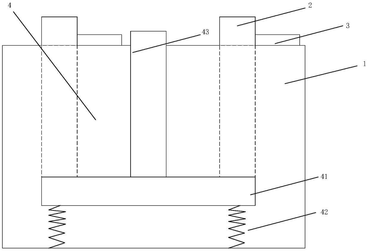 Anisotropic conductive adhesive attaching stage device and anisotropic conductive adhesive attaching method