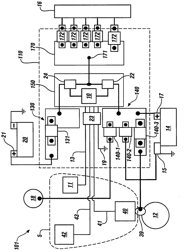 Device and method for vehicle voltage stabilization