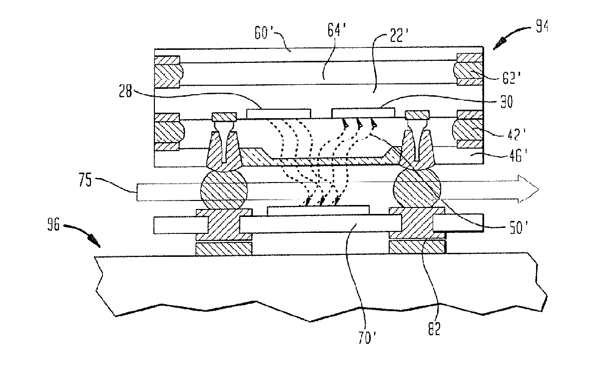 Wafer level microelectronic packaging with double isolation