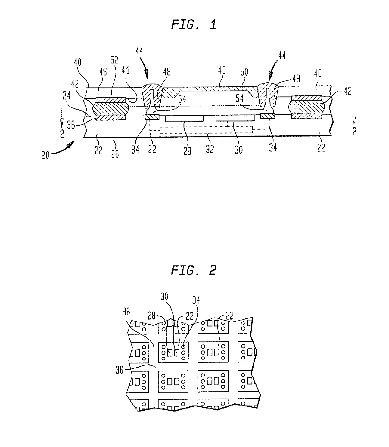 Wafer level microelectronic packaging with double isolation
