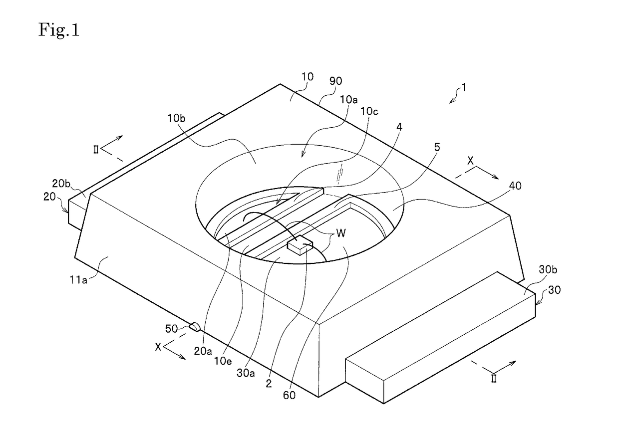 Package, light emitting device, and methods of manufacturing the package and the light emitting device