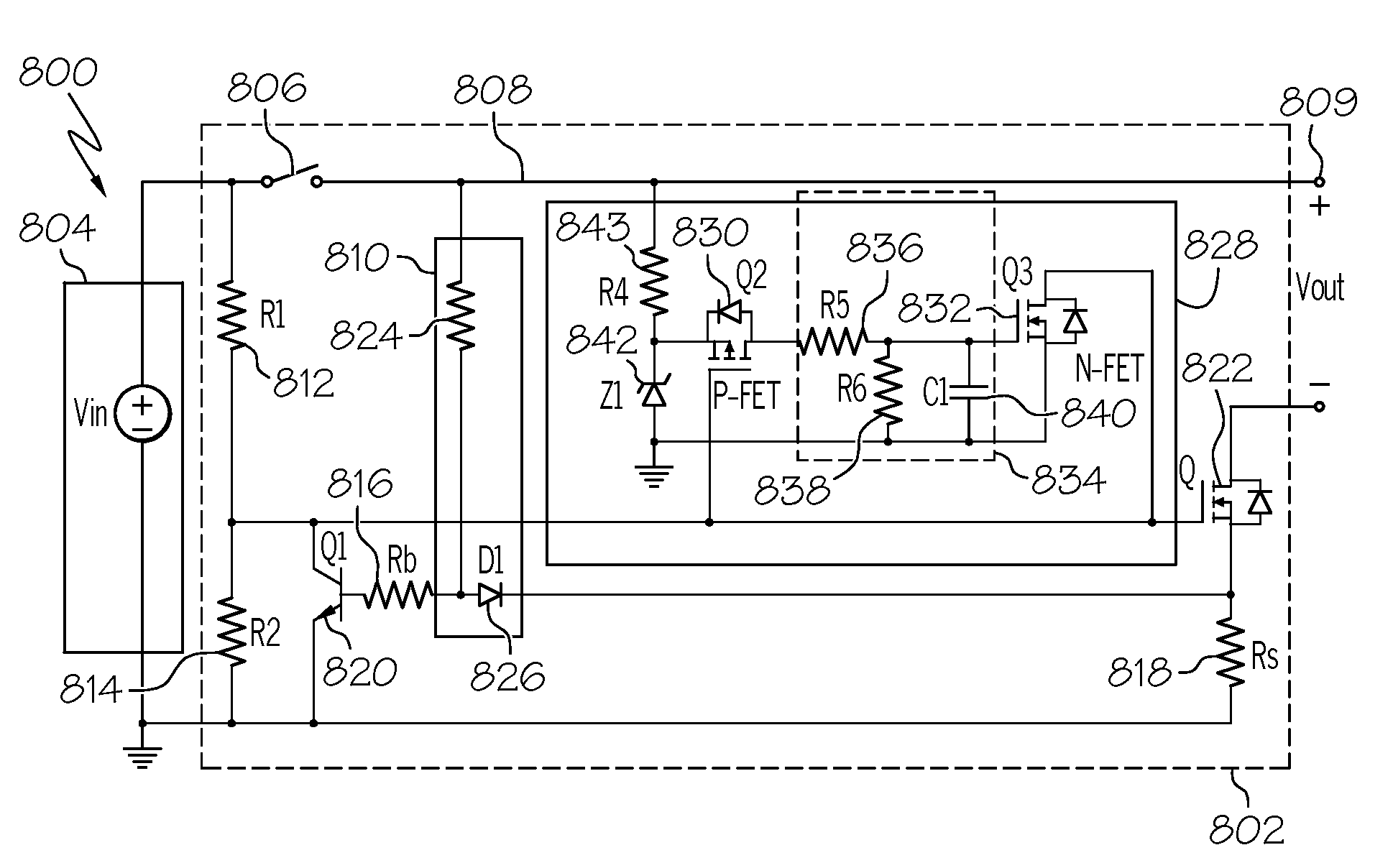 Advanced inrush/transient current limit and overload/short circuit protection method and apparatus for DC voltage power supply